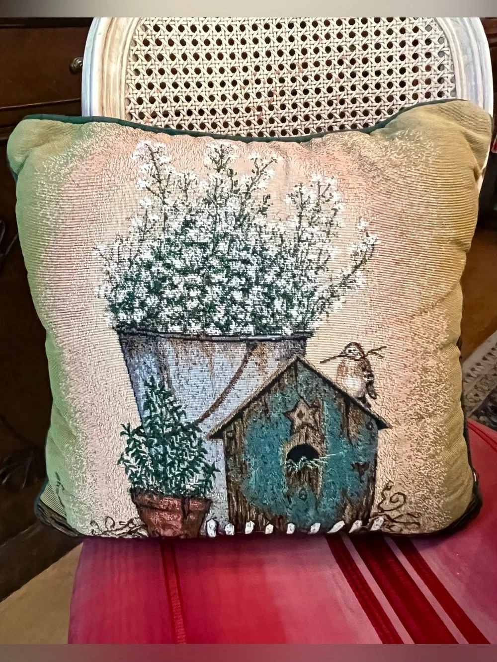 La France Home Pillow vintage la